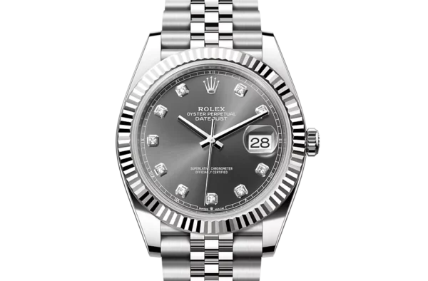 ROLEX Datejust M126334-0006 Oyster, 41 mm, Oystersteel and white gold