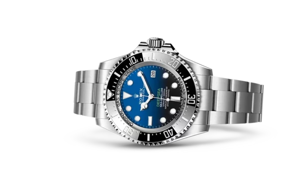 Rolex Sea Dweller Deepsea 44 Deep Blue Dial Stainless Steel Men's Watch 116660