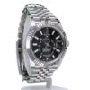 Rolex Sky Dweller Black Dial 18K White Gold Bezel Steel Jubilee Men's Watch 326934