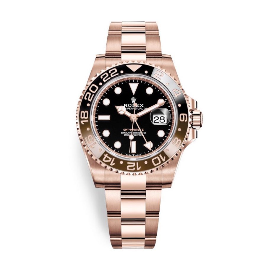 Rolex GMT-Master II 18K Everose Rose Gold "The Rootbeer"(Ref# 126715CHNR)