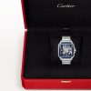 Santos de Cartier Large Skeleton/Blue Dial Men's Watch