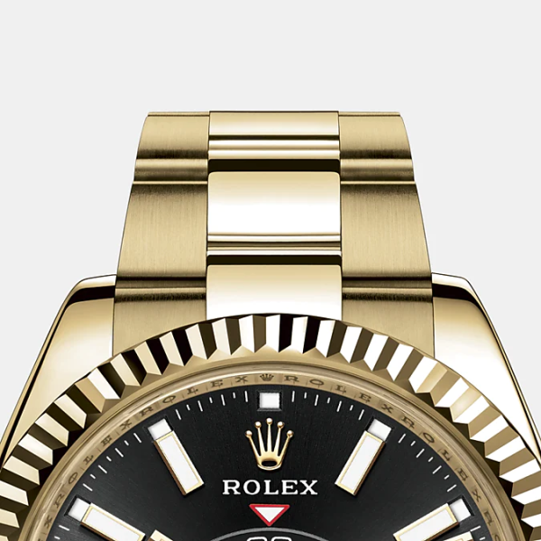 Rolex Sky-Dweller 42mm, 18k Yellow Gold, Ref# 326938-0004