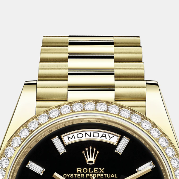 Rolex Day-Date, 40mm, 18k Yellow Gold and Diamonds, Ref# 228348rbr-0039