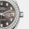 Rolex Lady-Datejust 28, Oystersteel and 18k White Gold, Ref# 279384RBR-0017