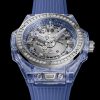 Hublot Big Bang ONE CLICK BLUE SAPPHIRE DIAMONDS Ref# 465.JL.4802.RT.1204