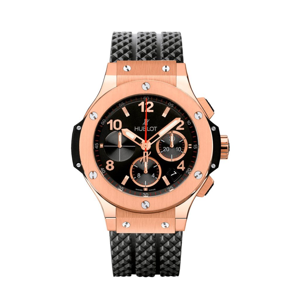 Hublot Big Bang, Original Gold Chronograph, 18k Rose Gold, 44 mm, Ref# 301.PX.130.RX