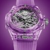 Hublot Big Bang TOURBILLON AUTOMATIC PURPLE SAPPHIRE Ref# 429.JM.0120.RT