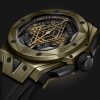 Hublot Big Bang SANG BLEU II MAGIC GOLD Ref# 418.MX.1103.RX.MXM22