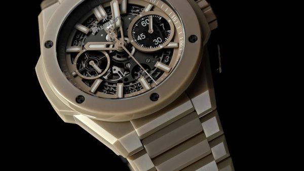 Hublot Big Bang INTEGRATED BEIGE CERAMIC Ref# 451.CZ.4620.CZ