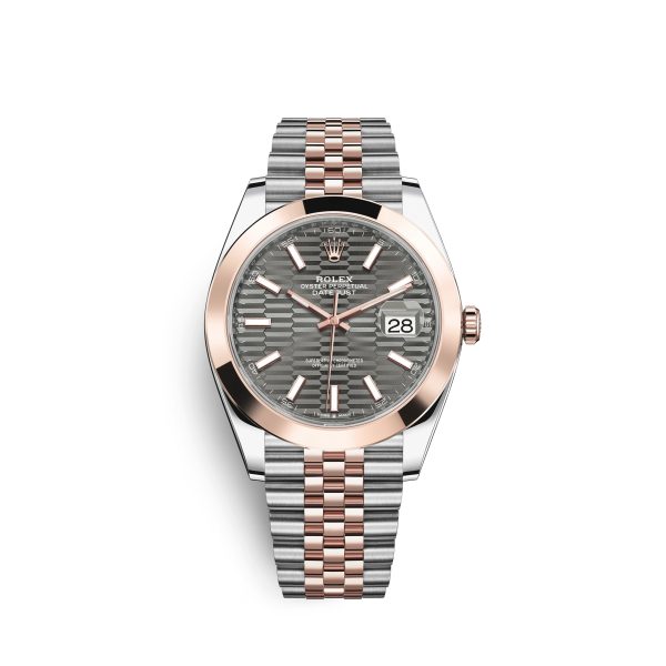 Rolex Datejust 41mm, Oystersteel and 18k Everose Gold, Ref# 126301-0020