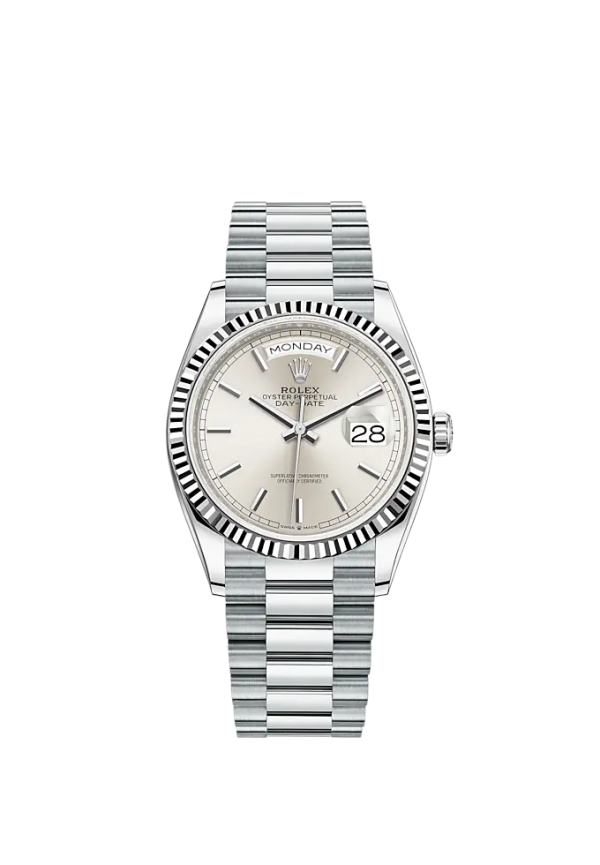 Rolex Day-Date, 36mm, Platinum, Ref# 128236-0001