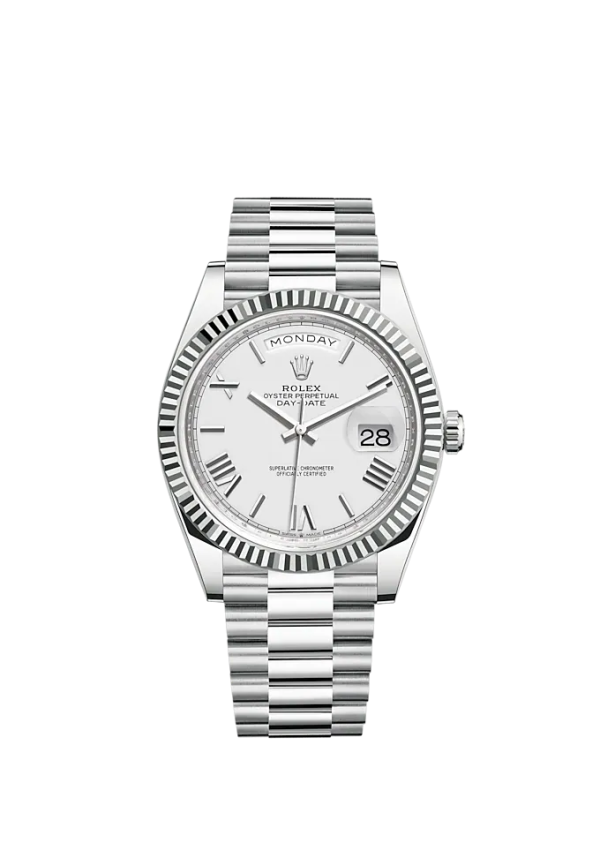 Rolex Day-Date, 40mm, Platinum, Ref# 228236-0010