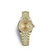 Rolex Lady-Datejust 28, 18k Yellow Gold, Ref# 279178-0003