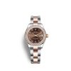 Rolex Lady-Datejust 28, Oystersteel and 18k Everose Gold, Ref# 279381RBR-0010