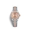 Rolex Lady-Datejust 28, Oystersteel and 18k Everose Gold, Ref# 279381RBR-0027