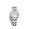 Rolex Lady-Datejust 28, Oystersteel and 18k White Gold, Ref# 279384RBR-0020