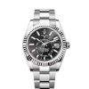 Rolex Sky-Dweller, 42mm, Oystersteel and 18k White Gold, Black, Oyster, Ref# 336934-0007