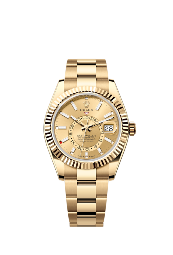 Rolex Sky-Dweller, 42mm, 18k Yellow Gold, Ref# 336938-0001