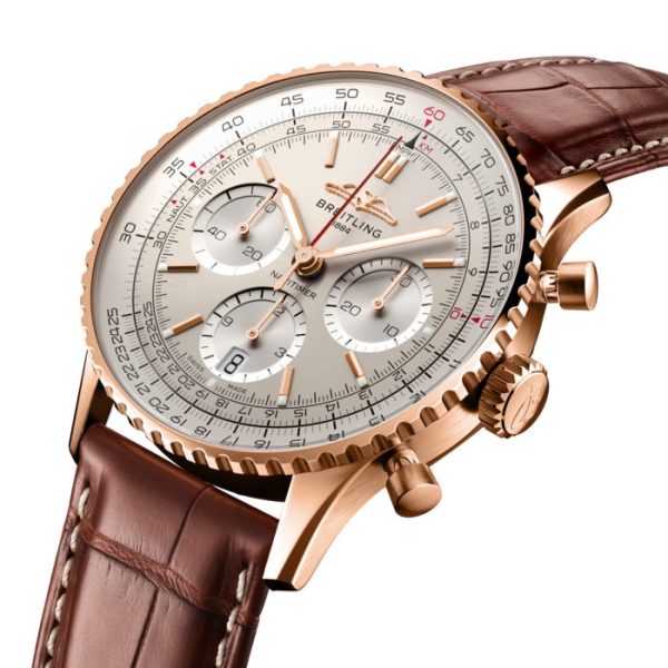 Breitling Navitimer B01 Chronograph 41 18k Red Gold Ref# RB0139211G1P1