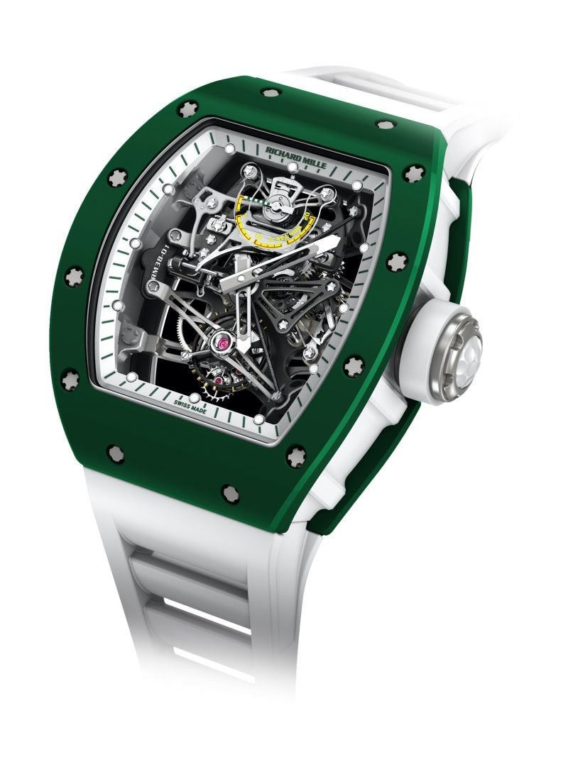 Richard Mille 38-01 Manual Winding Tourbillon G-sensor Bubba Watson