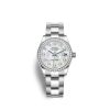 Rolex Datejust 31, Oystersteel, 18kt White Gold and diamonds, Ref# 278384RBR-0007