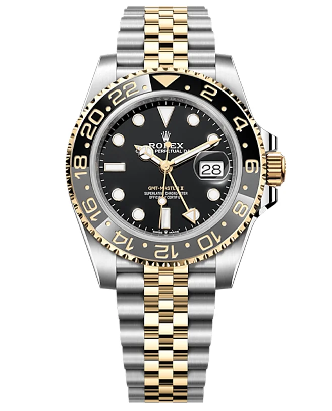 GMT-Masterll Oyster, 40 mm, Oystersteel and yellow gold