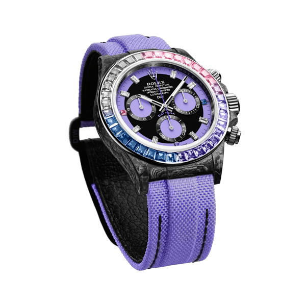 ROLEX Diw Daytona carbon rainbow violet 40mm carbon