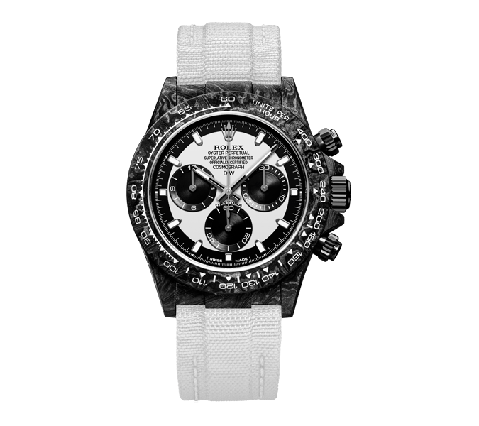 ROLEX Diw Daytona carbon cream 40mm oyster black