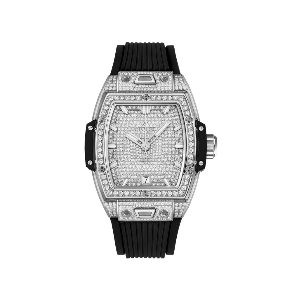 Hublot Spirit of Big Bang TITANIUM FULL PAVÉ Ref# 662.NX.9000.RX.1604