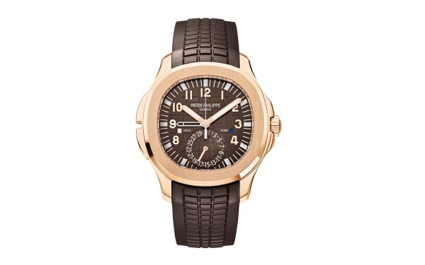 Patek Philippe Aquanaut Travel Time, 18k Rose Gold, 40,8mm, Ref# 5164R-001