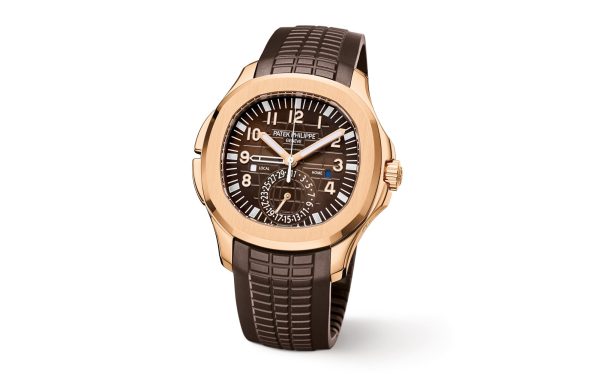 Patek Philippe Aquanaut Travel Time, 18k Rose Gold, 40,8mm, Ref# 5164R-001