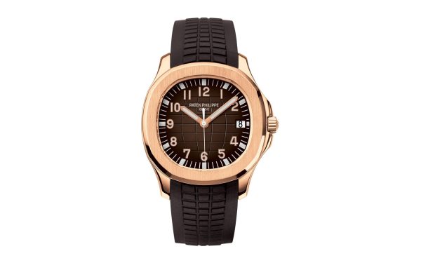 Patek Philippe Aquanaut Date, Sweep Seconds Watch, 18k Rose Gold 40,8mm, Ref# 5167R-001