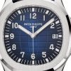 Patek Philippe Aquanaut Date, Sweep Seconds Watch, 18k White Gold 42,2 mm, Ref# 5168G-001