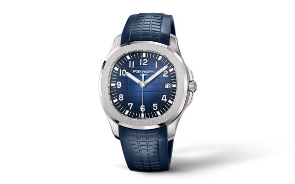 Patek Philippe Aquanaut Date, Sweep Seconds Watch, 18k White Gold 42,2 mm, Ref# 5168G-001