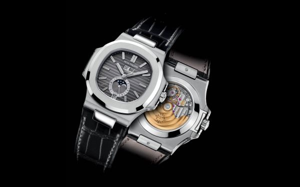 Patek Philippe Nautilus Annual Calendar, Moon Phases Watch, Stainless Steel, 40,5 mm, Ref# 5726A-001