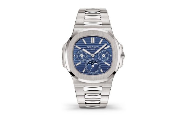 Patek Philippe Nautilus Perpetual Calendar Watch, 18k White Gold, 40mm, Ref# 5740/1G-001