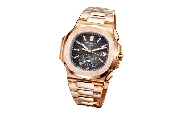 Patek Philippe Nautilus Flyback Chronograph, Date Watch, 18k Rose Gold, 40,5 mm, Ref# 5980/1R-001