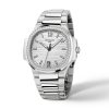 Patek Philippe Nautilus Ladies Automatic Watch, Stainless Steel and Diamonds, 35,2mm, Ref# 7118/1200A-010