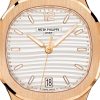 Patek Philippe Nautilus Ladies Automatic Watch, 18k Rose Gold, 35,2mm, Ref# 7118/1R-001