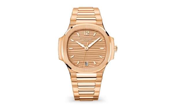 Patek Philippe Nautilus Ladies Automatic Watch, 18k Rose Gold, 35,2mm, Ref# 7118/1R-010