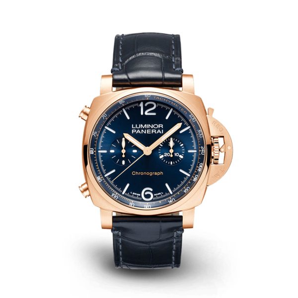 Panerai Luminor Chrono Goldtech™ Blu Notte Ref# PAM01111