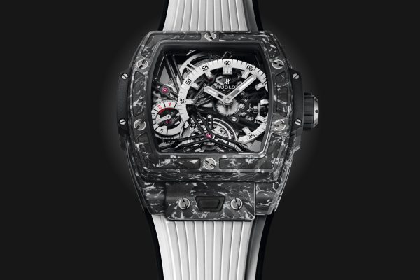 Hublot Spirit of Big Bang TOURBILLON CARBON WHITE Ref# 645.QW.2012.RW