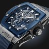 Hublot Spirit of Big Bang TITANIUM BLUE CERAMIC Ref# 642.NL.7170.RX