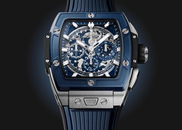 Hublot Spirit of Big Bang TITANIUM BLUE CERAMIC Ref# 642.NL.7170.RX