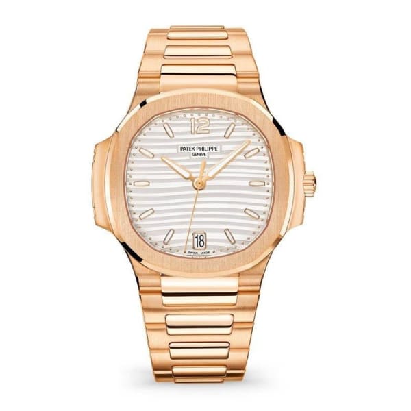 Patek Philippe Nautilus Ladies Automatic Watch, 18k Rose Gold, 35,2mm, Ref# 7118/1R-001