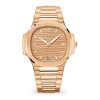 Patek Philippe Nautilus Ladies Automatic Watch, 18k Rose Gold, 35,2mm, Ref# 7118/1R-010