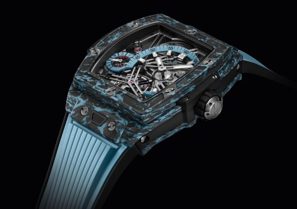 Hublot, Spirit of Big Bang Tourbillon Carbon Sky Blue 42mm, Limited Edition, Ref# 645.QL.5117.RX