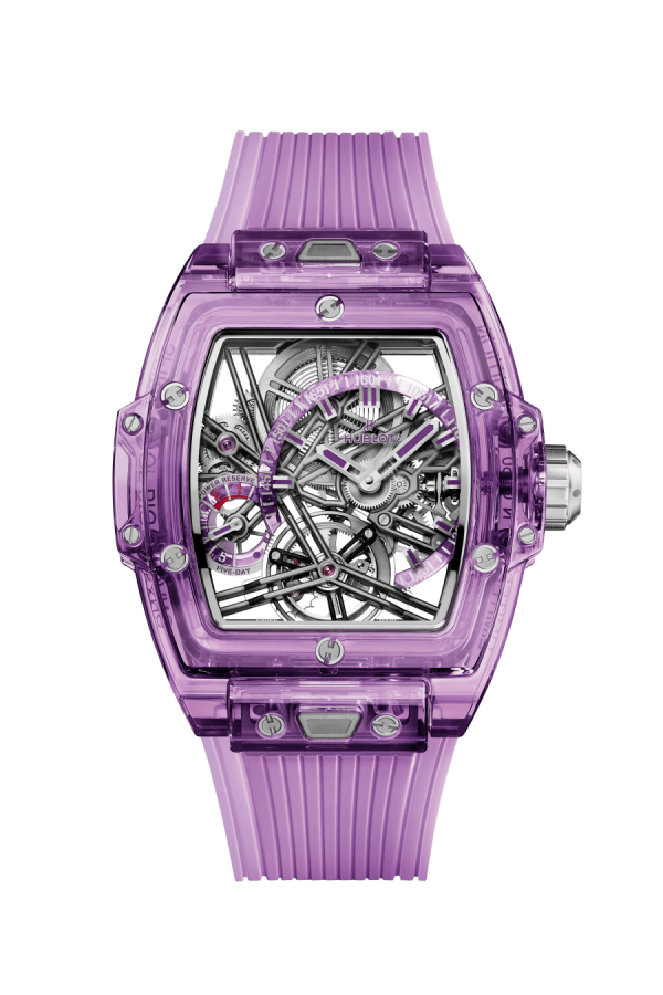 Hublot, Spirit of Big Bang Tourbillon Purple Sapphire 42mm, Limited Edition, Ref# 645.JM.0120.RT