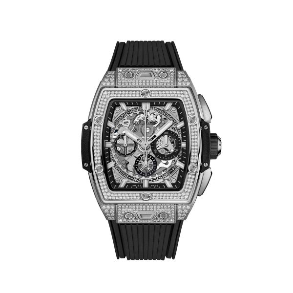 Hublot Spirit of Big Bang TITANIUM PAVÉ Ref# 642.NX.0170.RX.1704