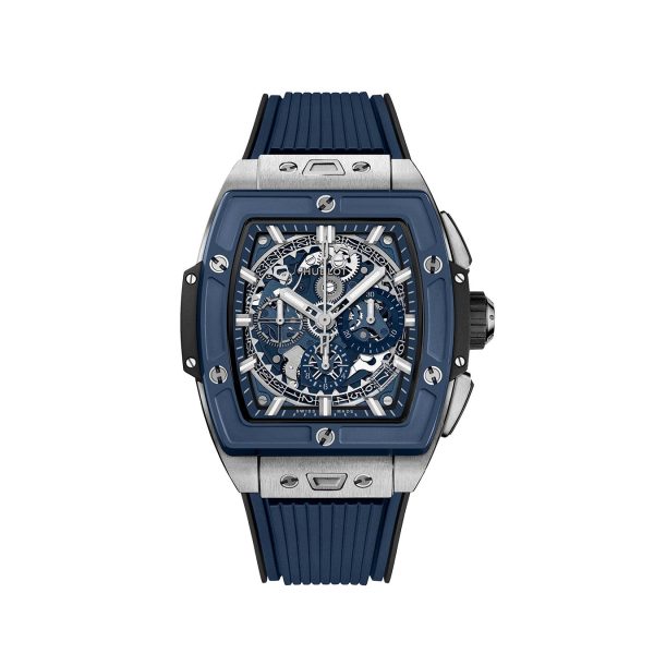 Hublot Spirit of Big Bang TITANIUM BLUE CERAMIC Ref# 642.NL.7170.RX